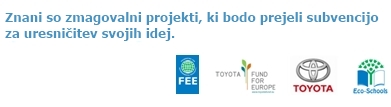 Mednarodni natečaj Okolje in inovacija Mednarodni natečaj okolje in inovacija